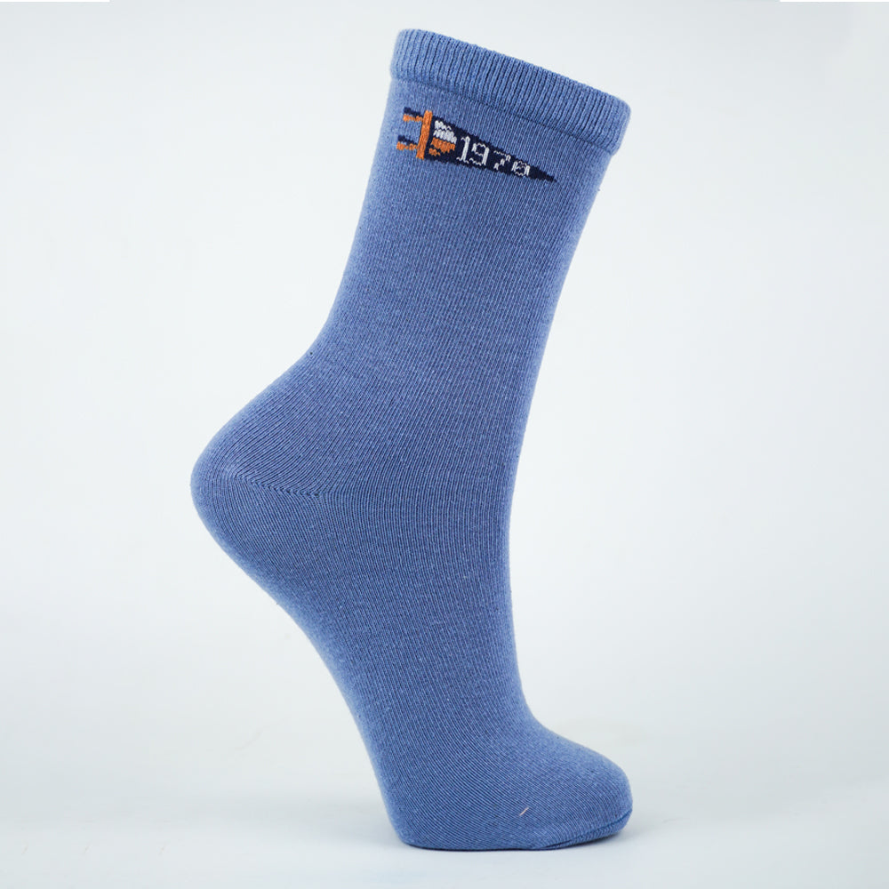 Boys Baseball Glove Print Crew Socks