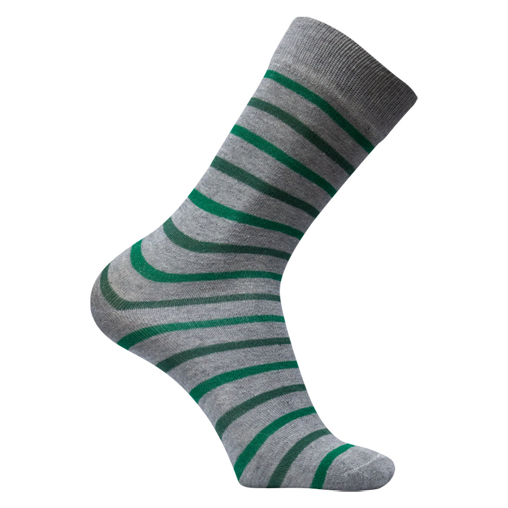 Pack of 3 - Men's Striped Crew Socks