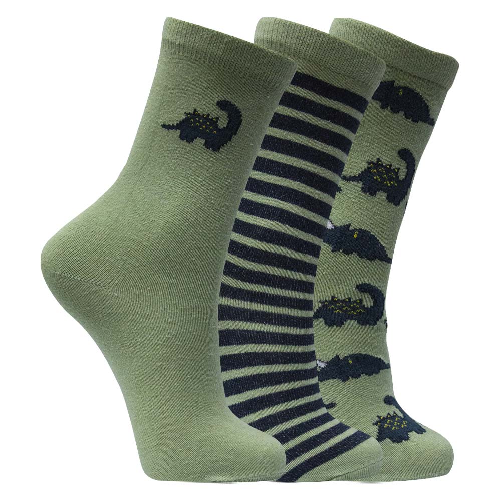 Boy’s Dinosaur Design Socks