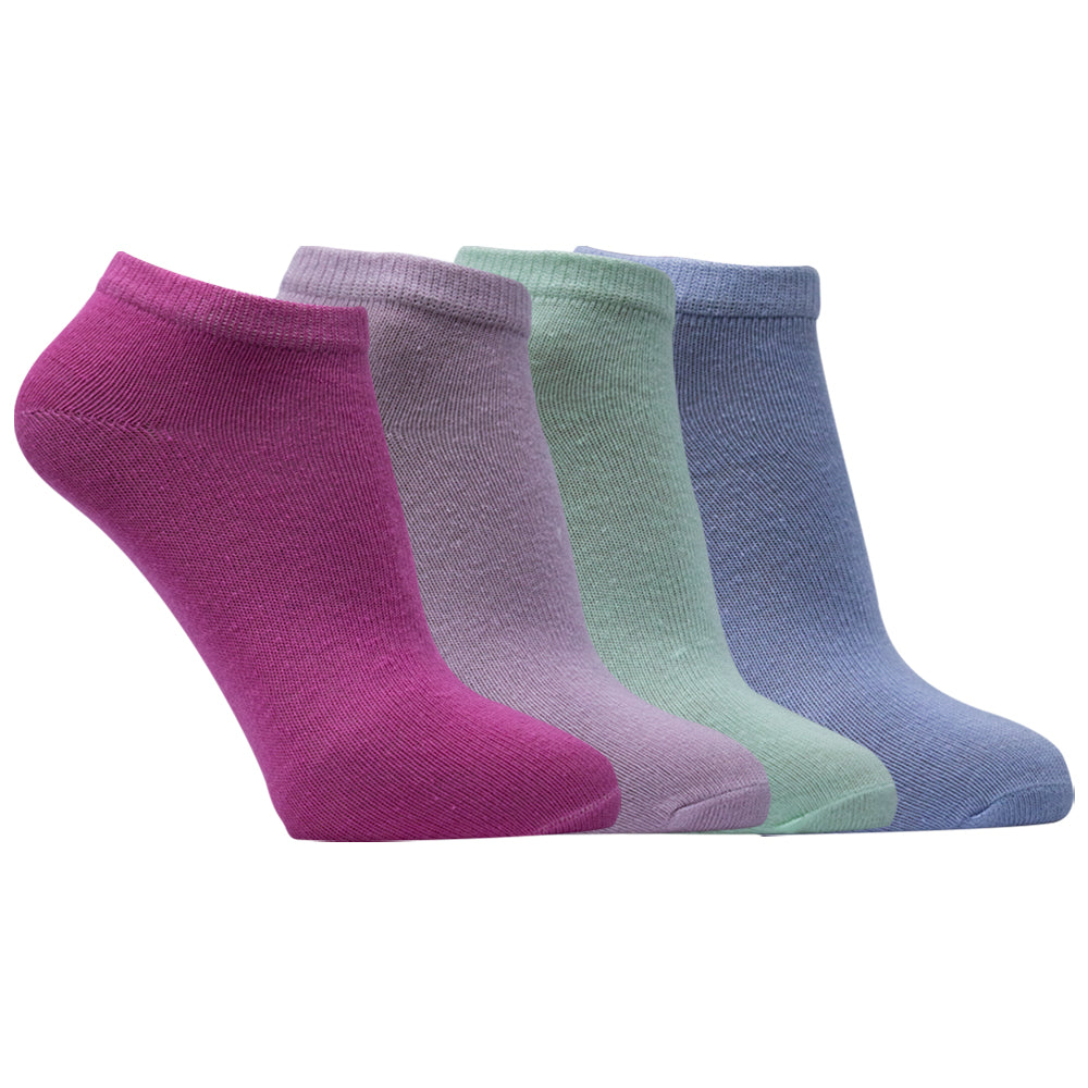Pack of 4 - Girls’ Ankle Socks
