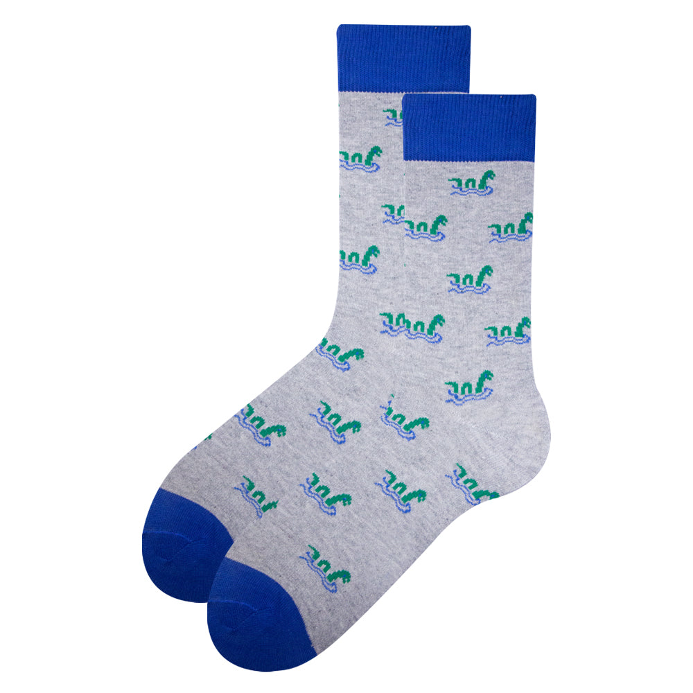 Pack of 3 - Playful Pattern Men’s Crew Socks