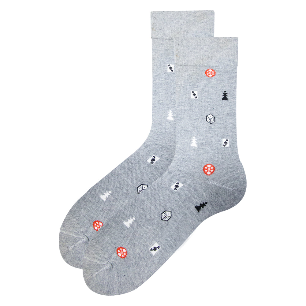 Pack of 3 - Men’s Fashion Crew Socks