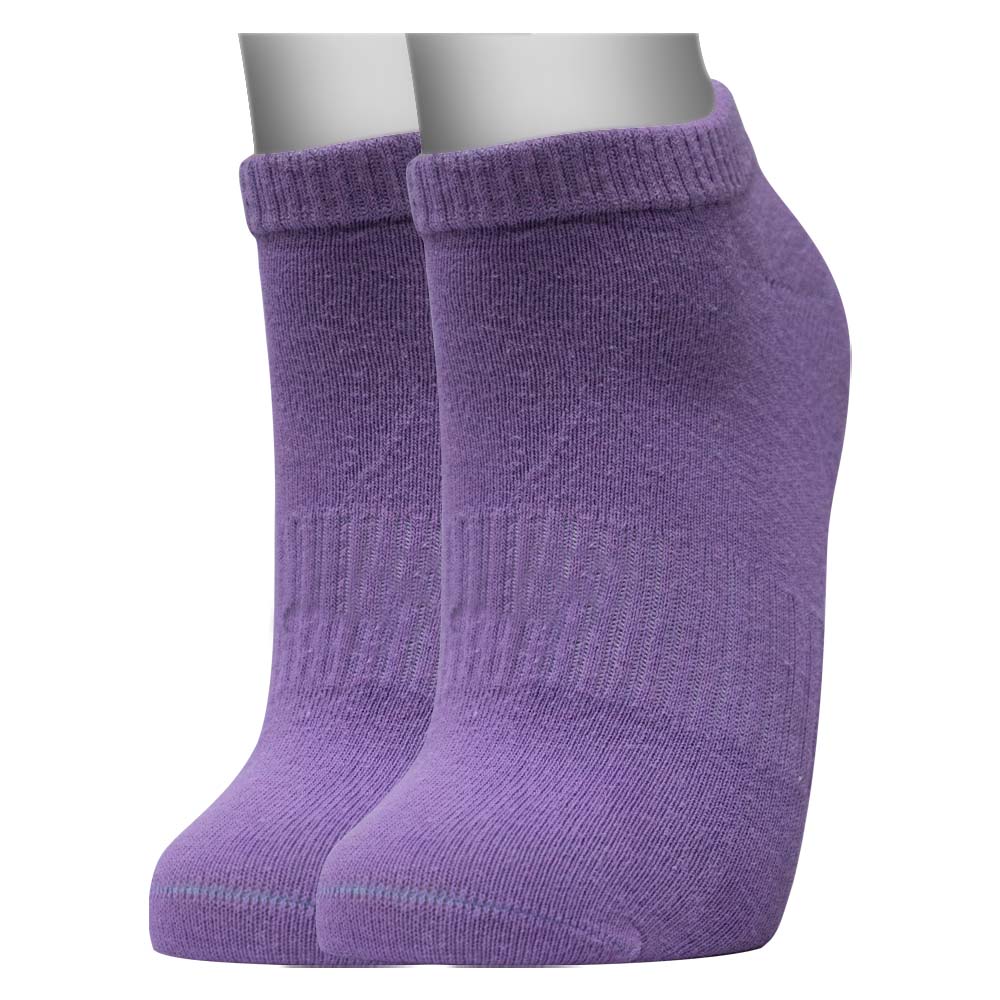 Plain Purple Ankle Socks - Socks For Girl's & Women