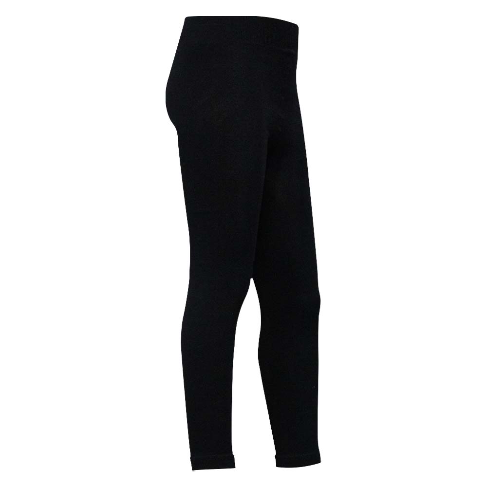 Trendy Comfort Stretch Black Leggings for Women