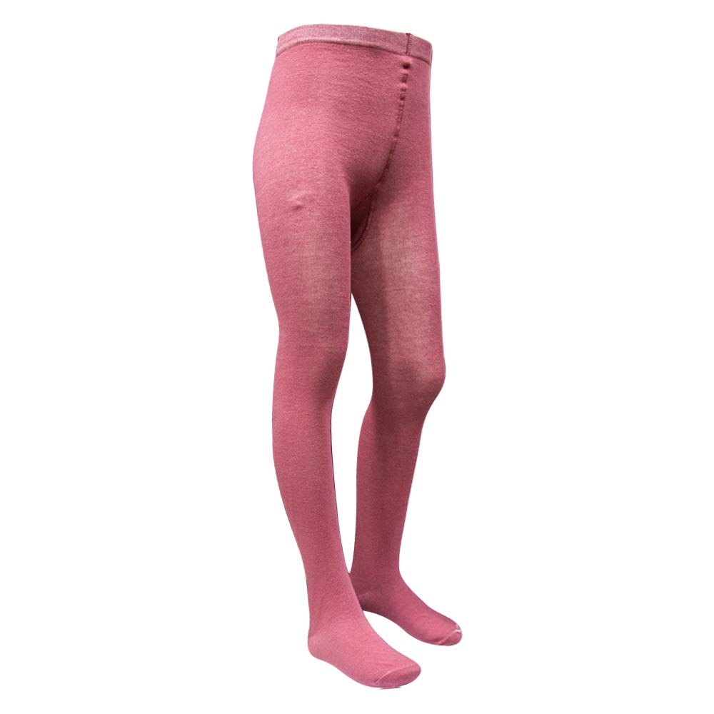 Soft Cotton Blend Pink Girl's Tights (SF)