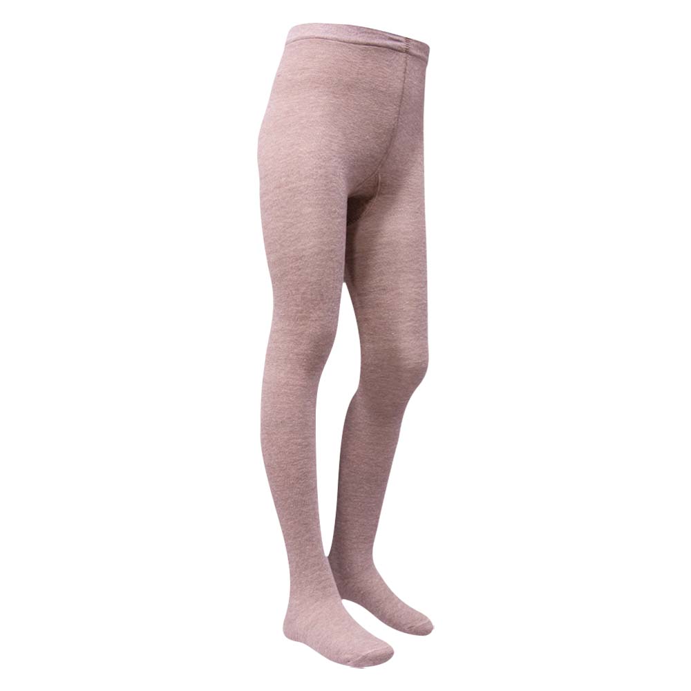 Girls Premium Soft Knit Baby Pink Tights (SF)