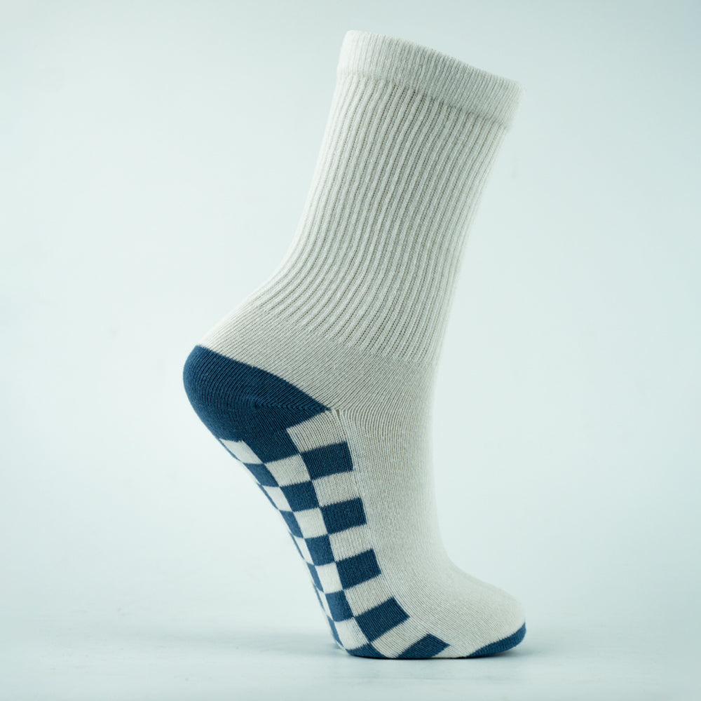 Boys Checker Crew Socks