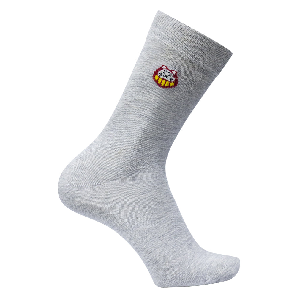 Men Cat Print Socks