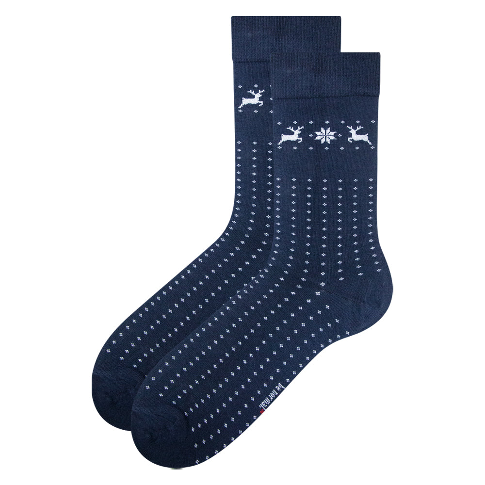 Pack of 3 - Christmas Crew Socks for Men