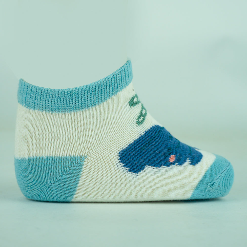Star Fish & Octopus Print Baby Boy Socks