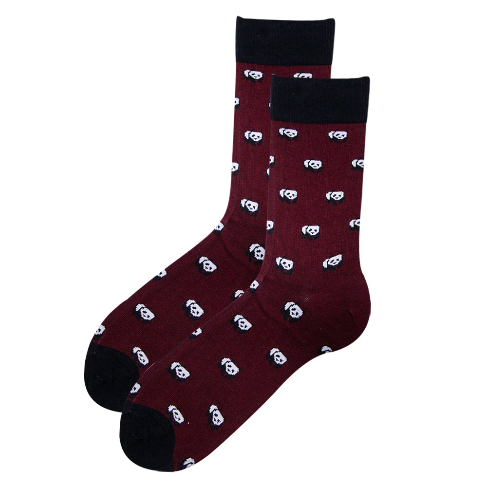 Pack of 3 - Playful Pattern Men’s Crew Socks