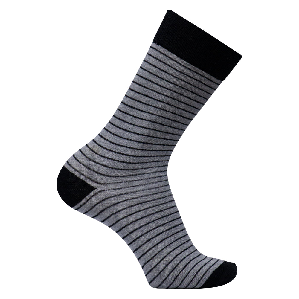 Men Striped Crew Socks