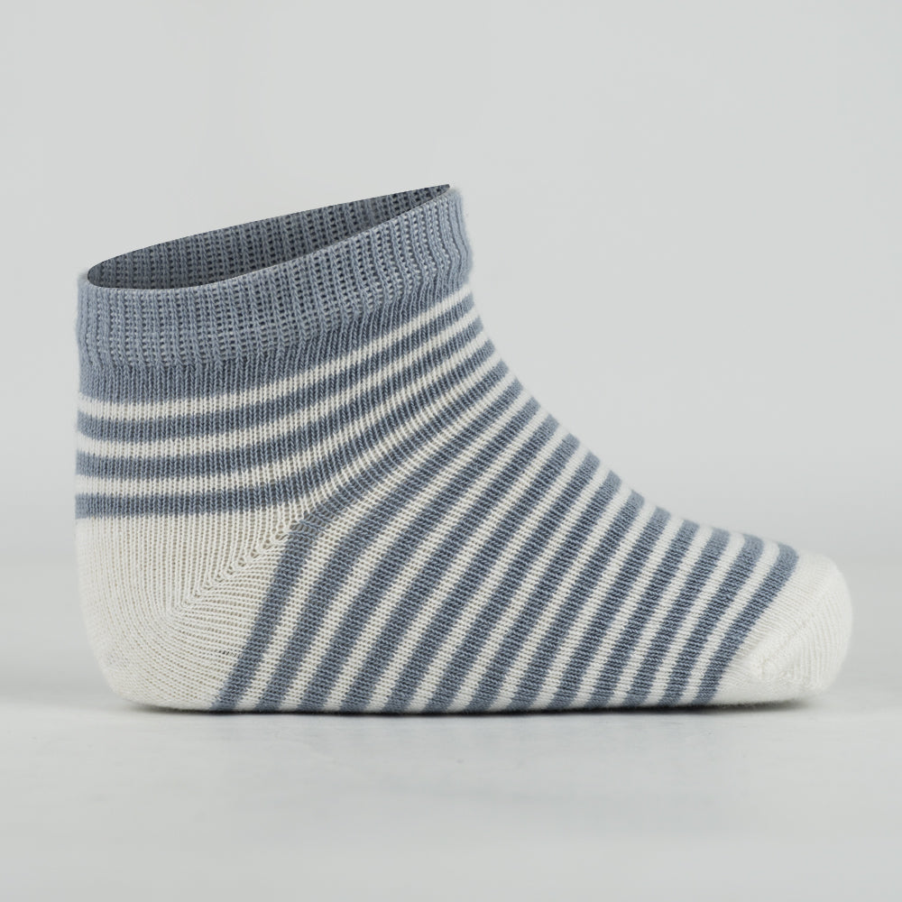 Striped Ankle Socks for Baby Boys