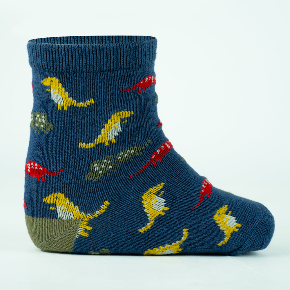 Toddler Boys' Dinosaur Crew Socks