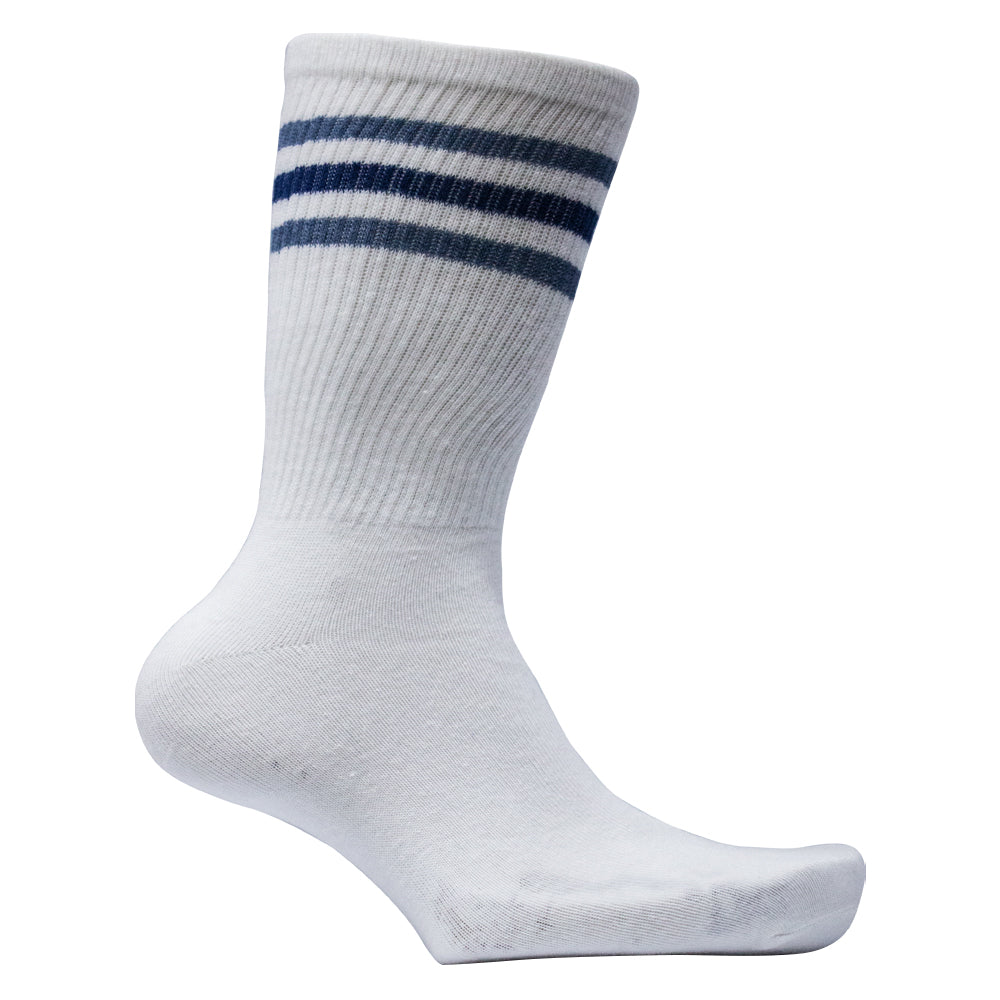 Classic White Crew Socks