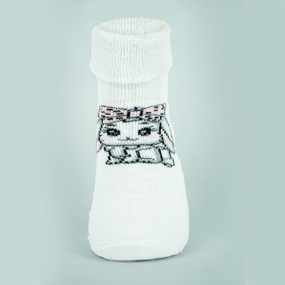 Bunny Print Socks for Girls
