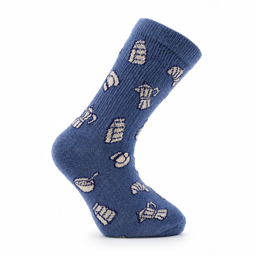 Boys Croissant Novelty Crew Sock