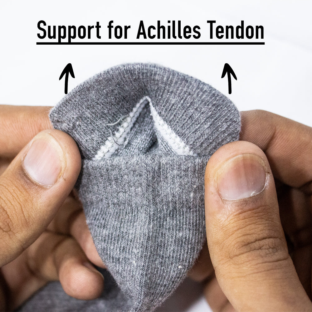 Boy’s Grey Ankle Socks