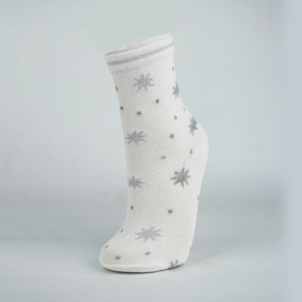 Girls Starry Glitter Ankle Socks