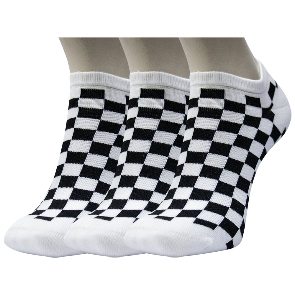 Checkered Ankle Socks