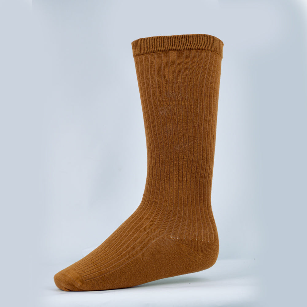 Men Ribbed knee High Socks