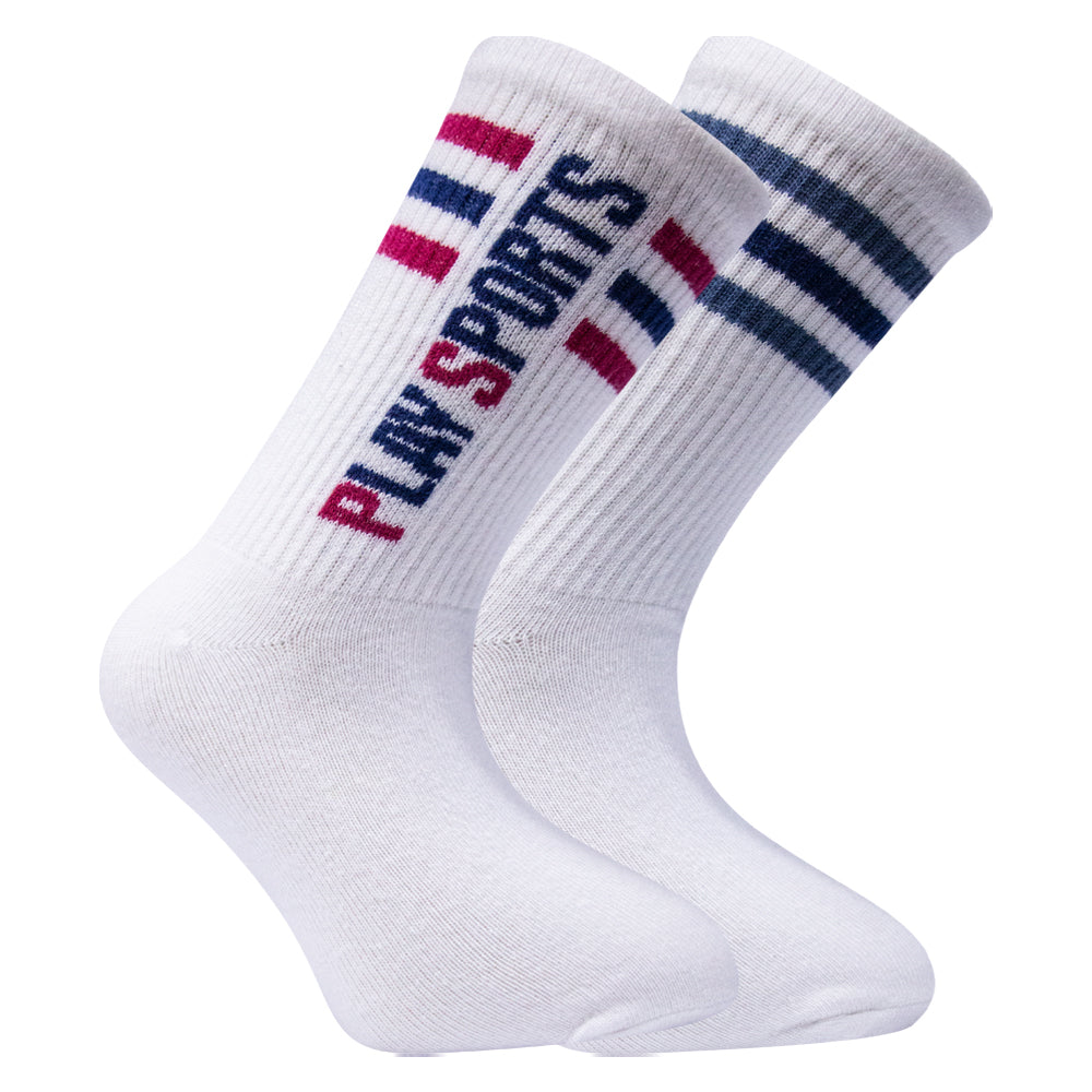 Pack of 2 - Boys Athletic Crew Socks