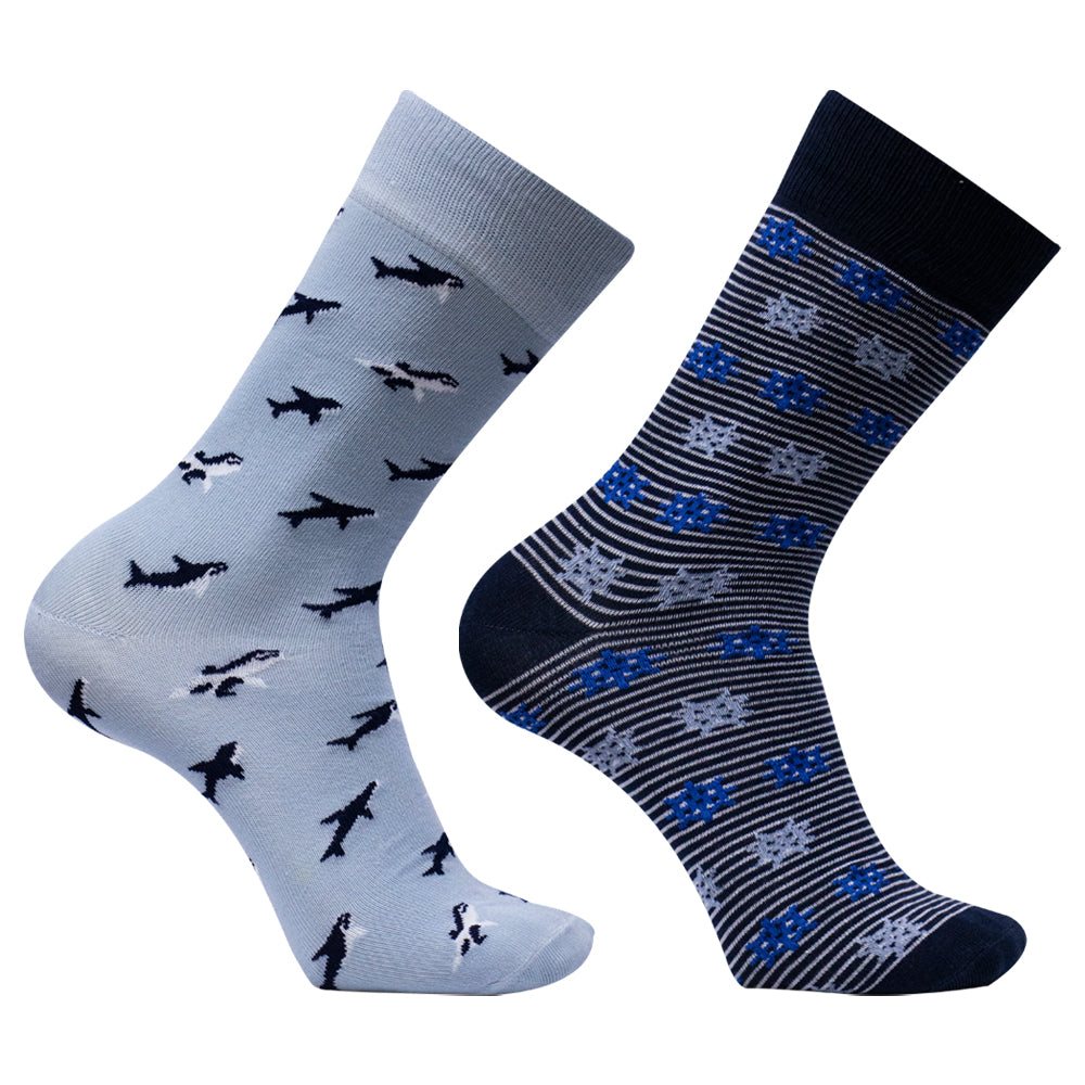 Pack of 2 - Men's Crew Socks
