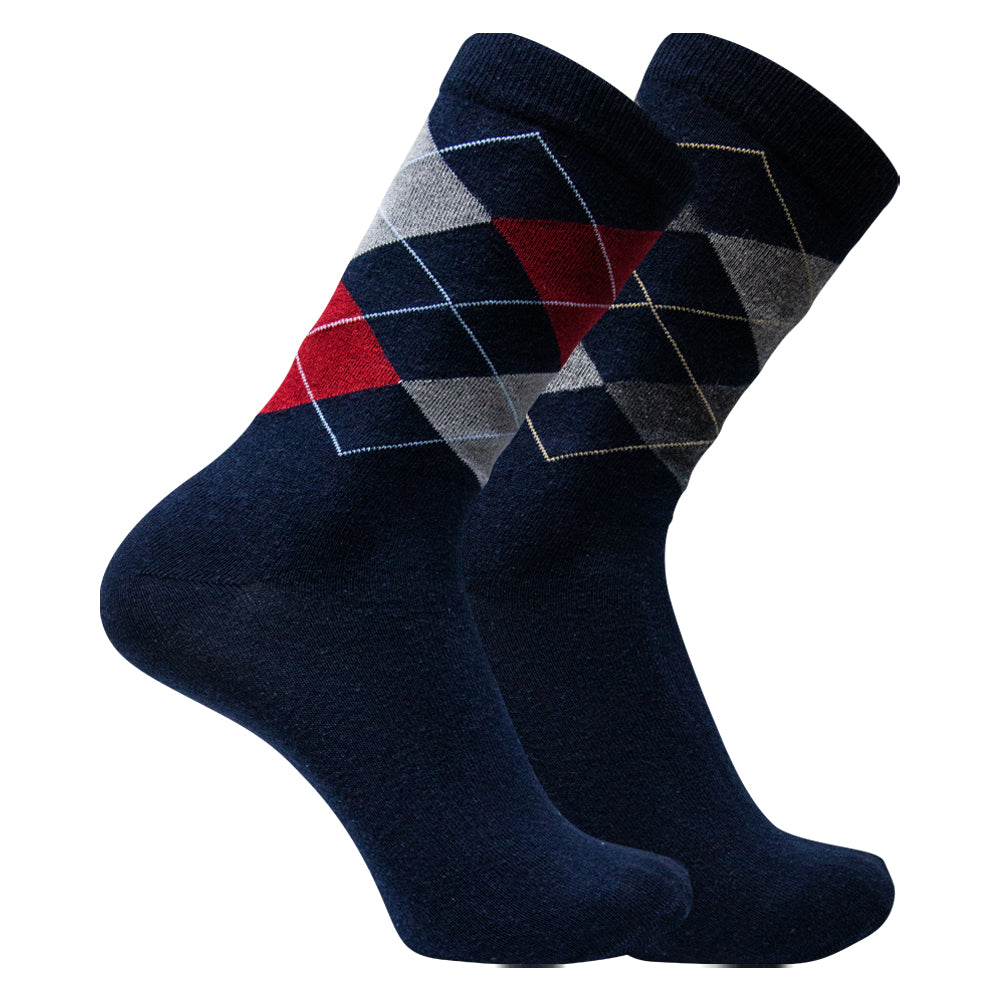 Pack of 2 - Argyle Socks For Men