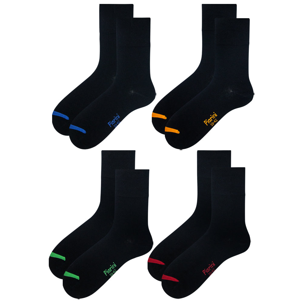 Unisex Ultimate Comfort Black Dress Socks