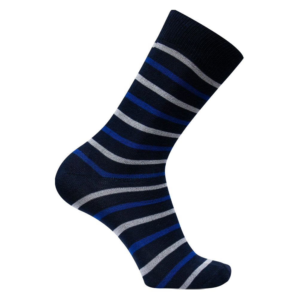 Pack of 3 - Men's Striped Crew Socks