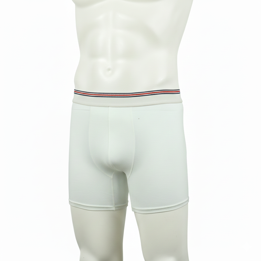 Men Premium White Boxer
