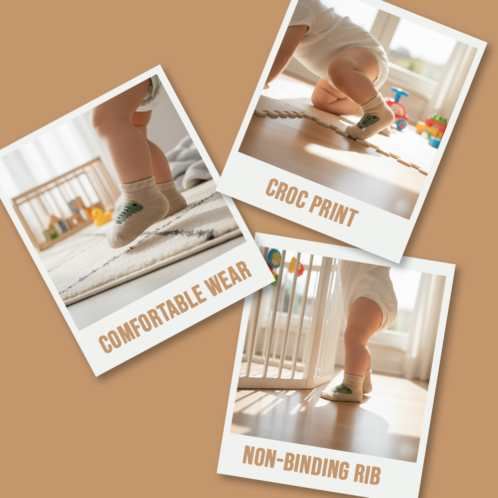 Adorable Croc-Pal Unisex Ankle Socks