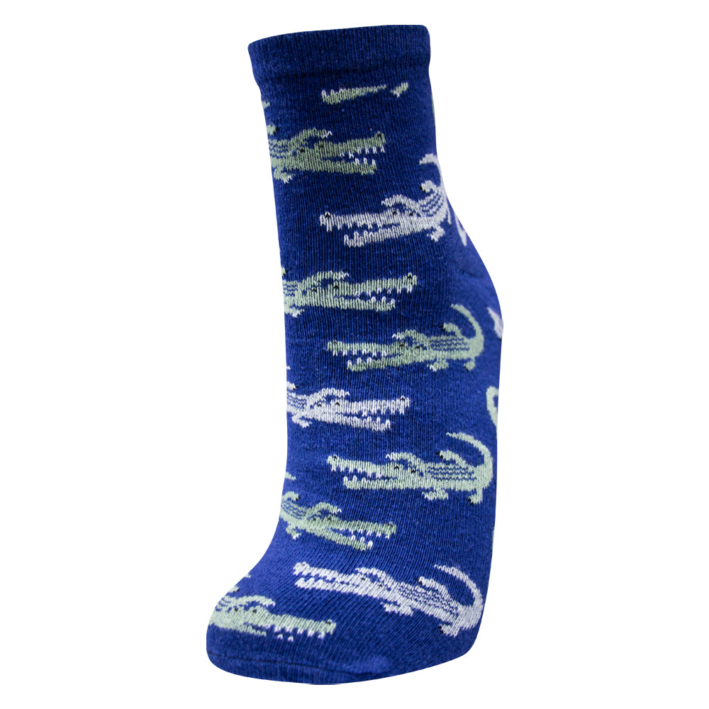 Boys Funky Alligator Crew Socks