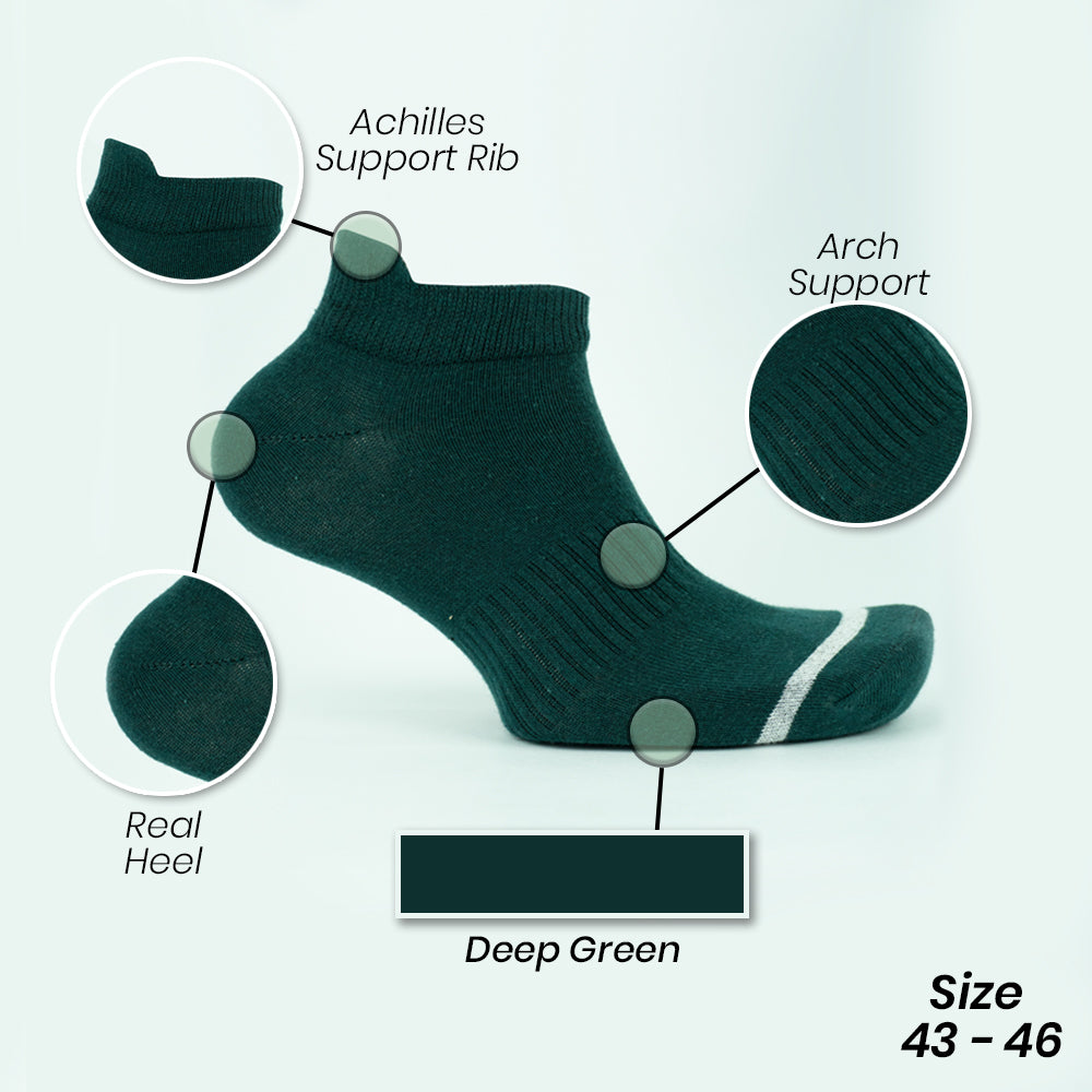 Unisex Premium Cotton Ankle Socks