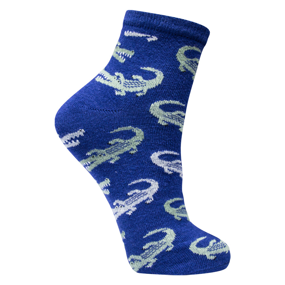 Boys Funky Alligator Crew Socks