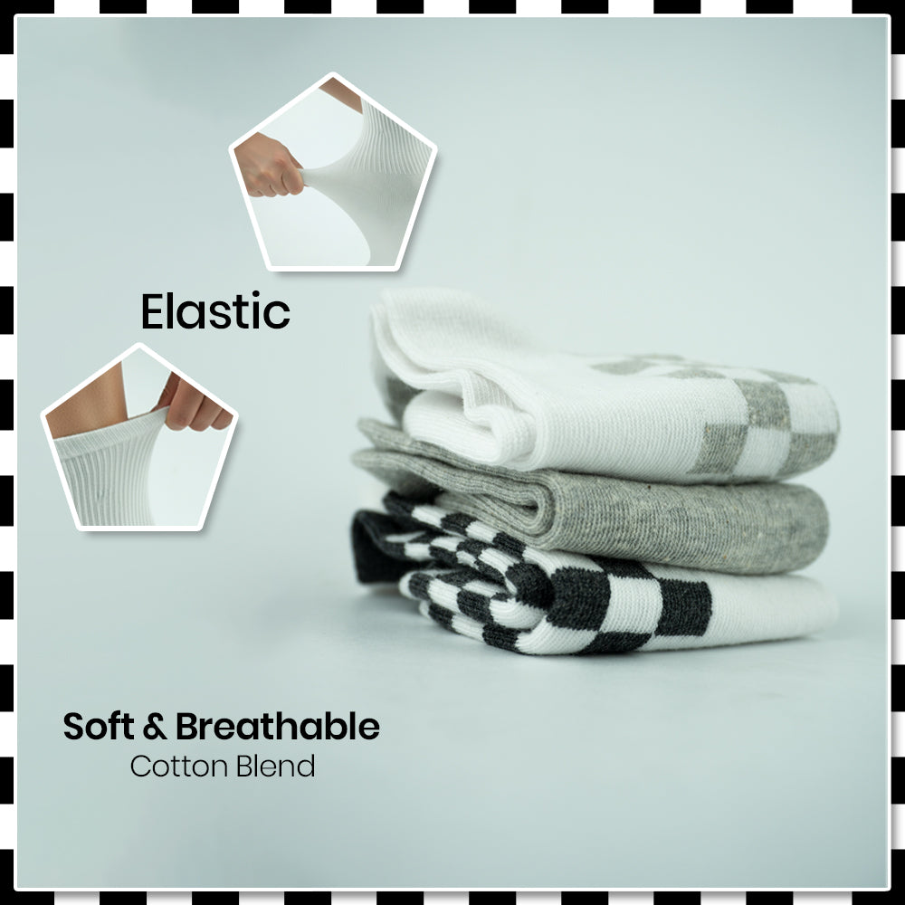 Boys Car Crew Socks Pack