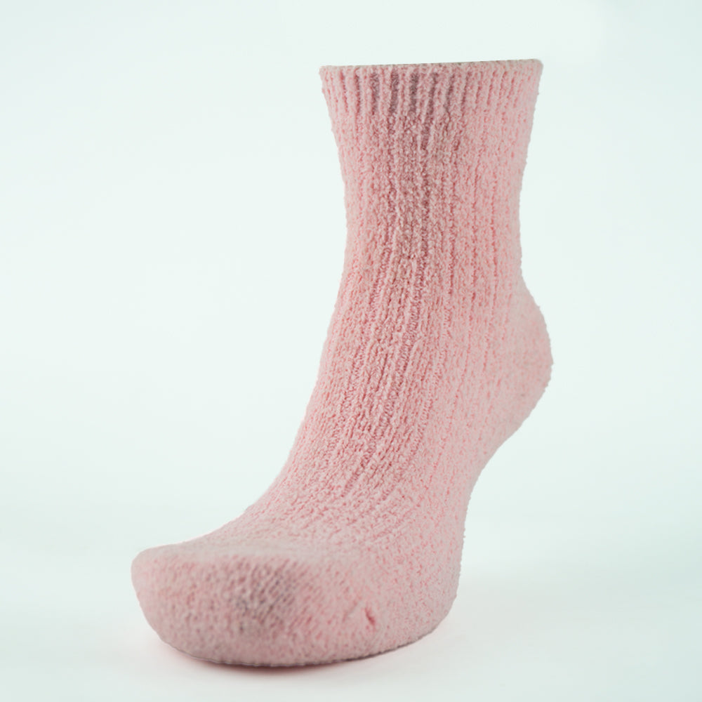 Girls Ultra-Soft Fuzzy Chenille Socks