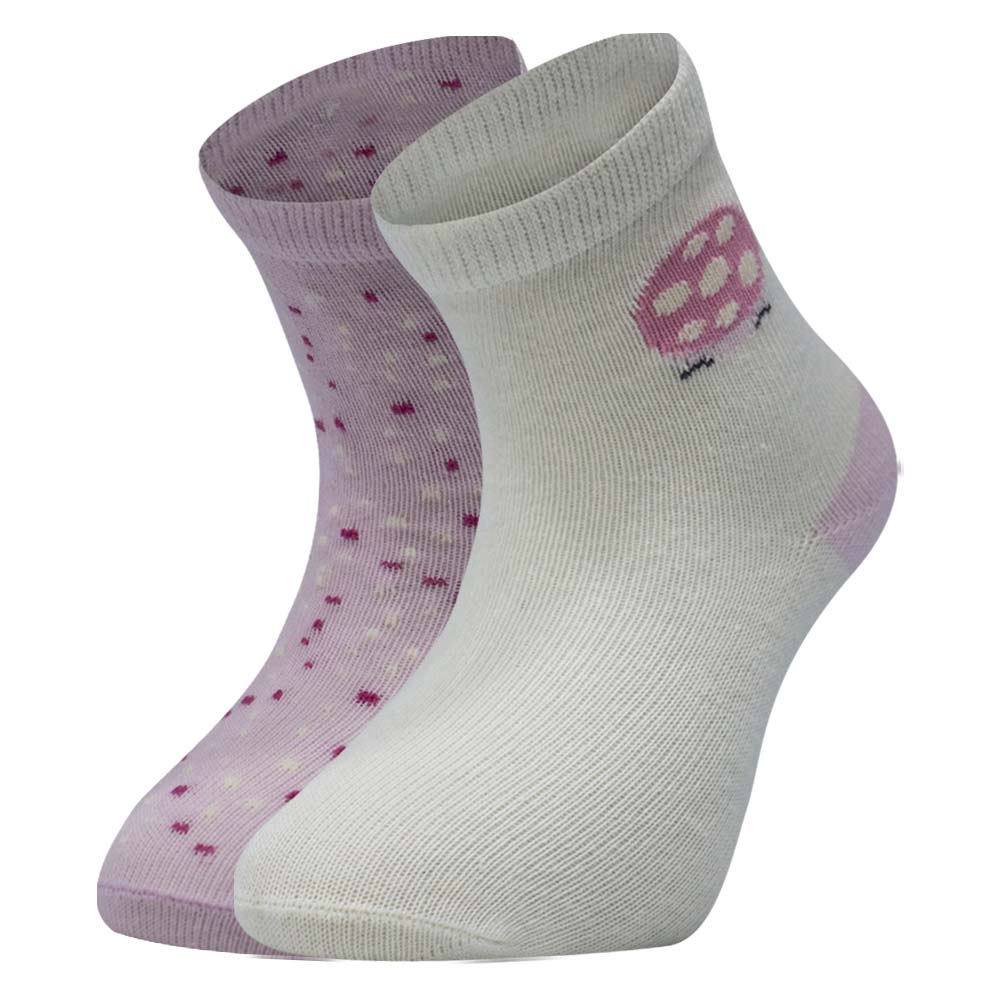 Cute & Cozy Dotty Baby Girls Ankle Socks