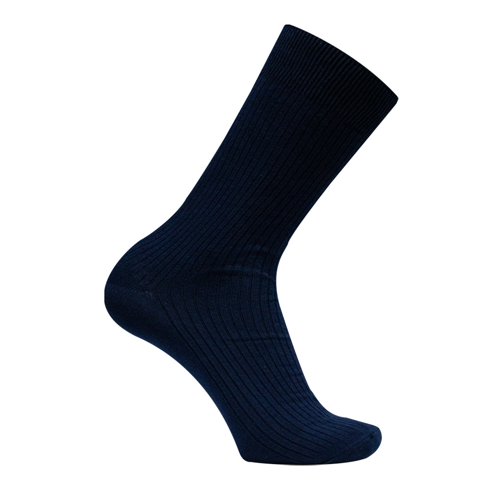 Pack of 3 - Men's Classic Ribbed Crew Socks