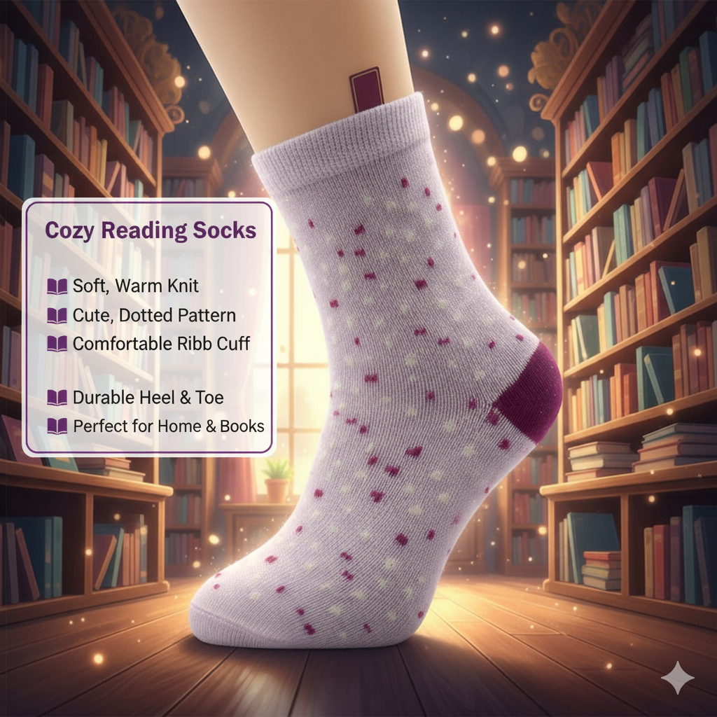 Cute & Cozy Dotty Baby Girls Ankle Socks