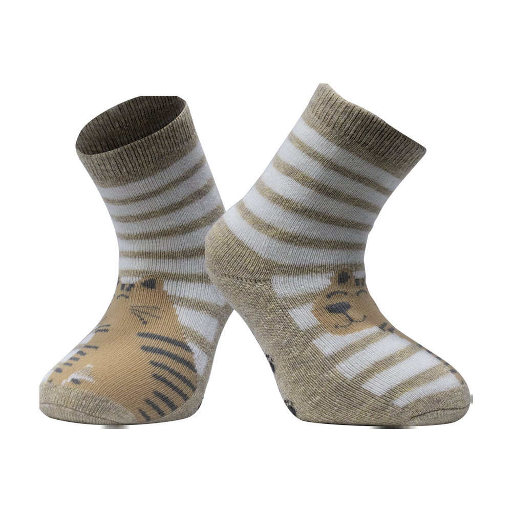 Trendy & Cool Striped Boy's Crew Winter Socks