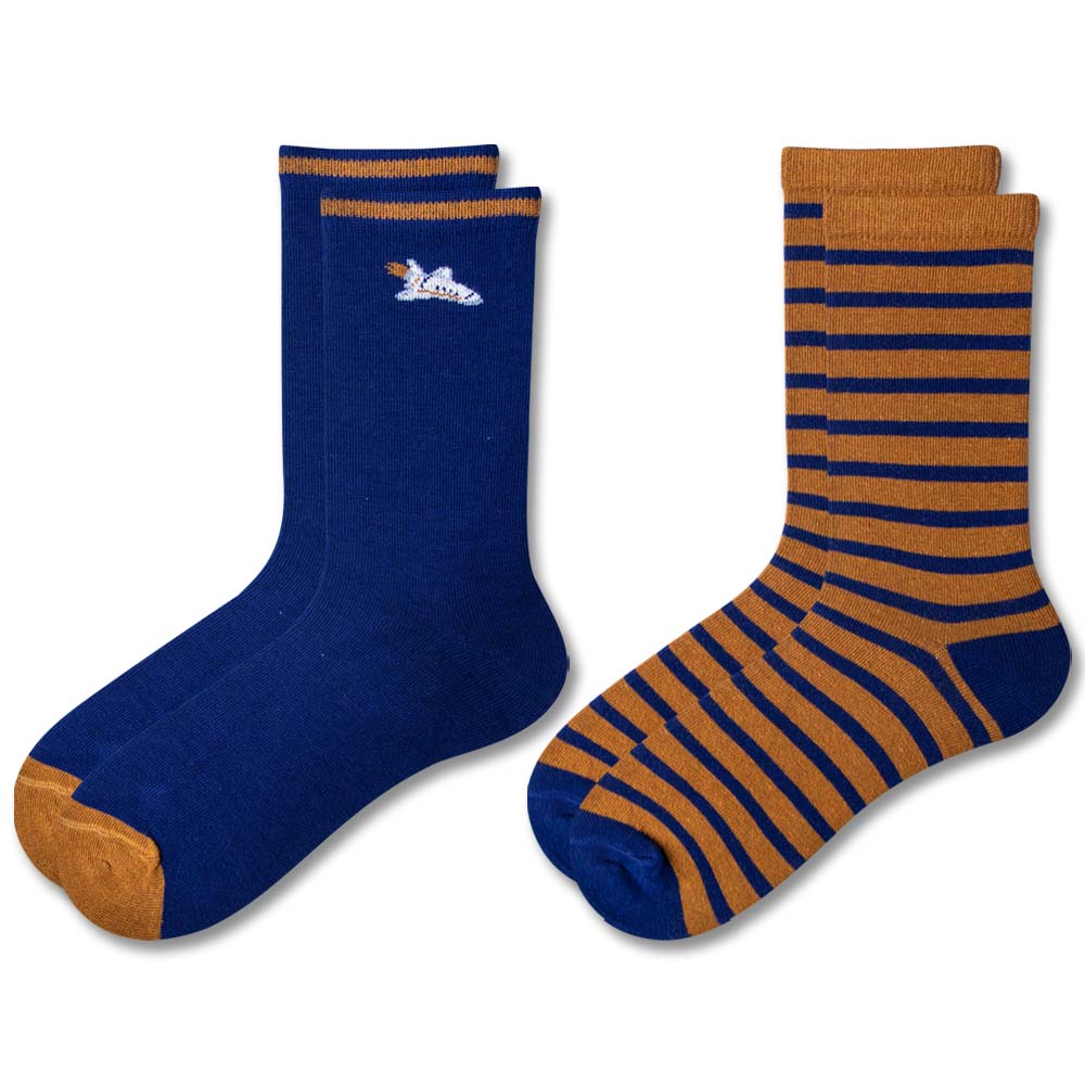 Boys Cool Rocket & Striped Socks
