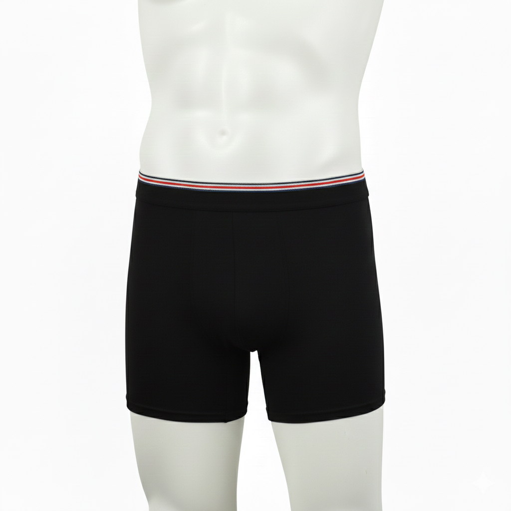 Men Premium Black Boxer