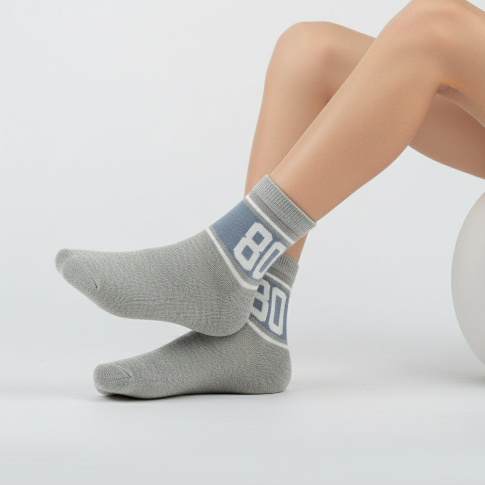 Boys Sporty Quarter Socks