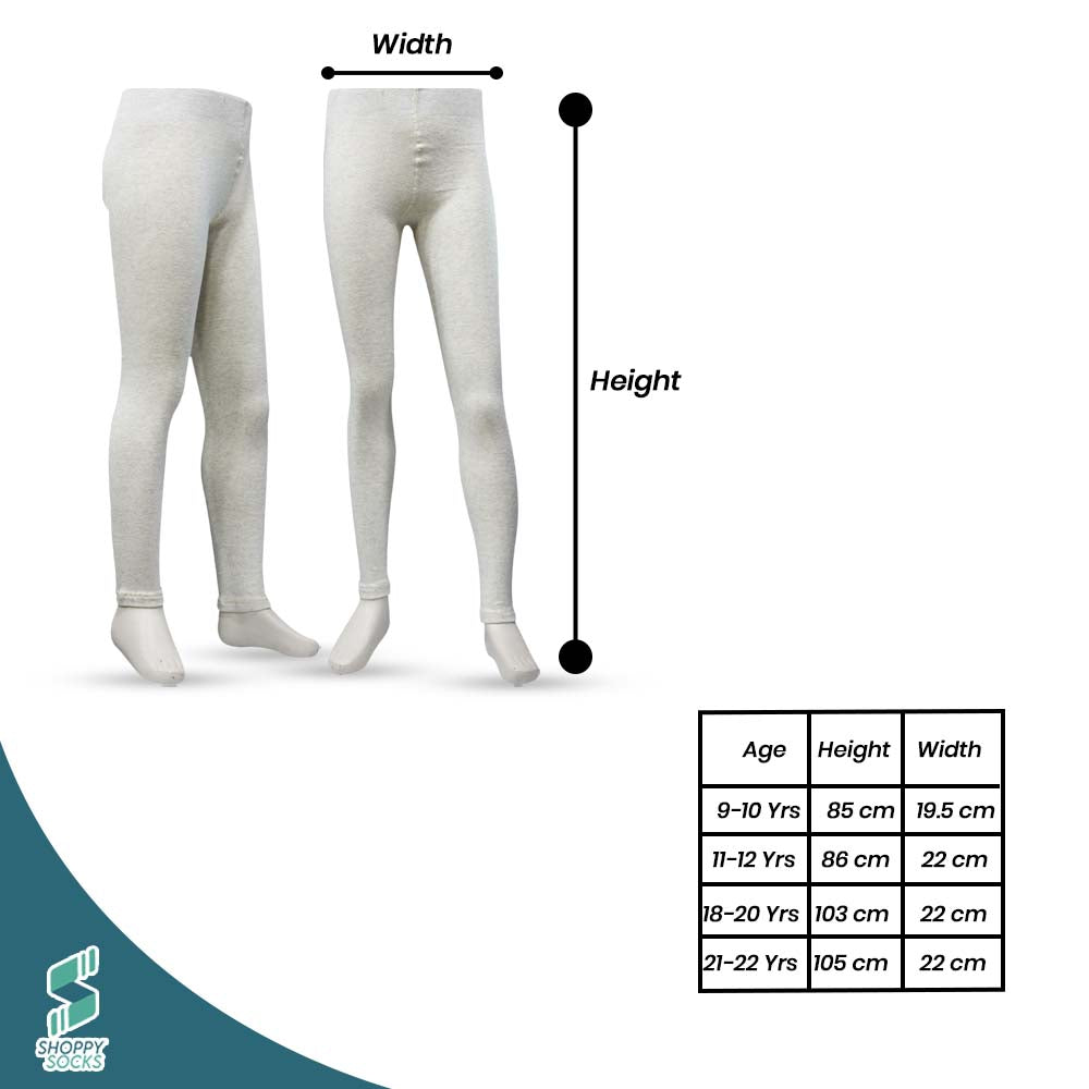 Plain Beige Leggings for Women (OT)