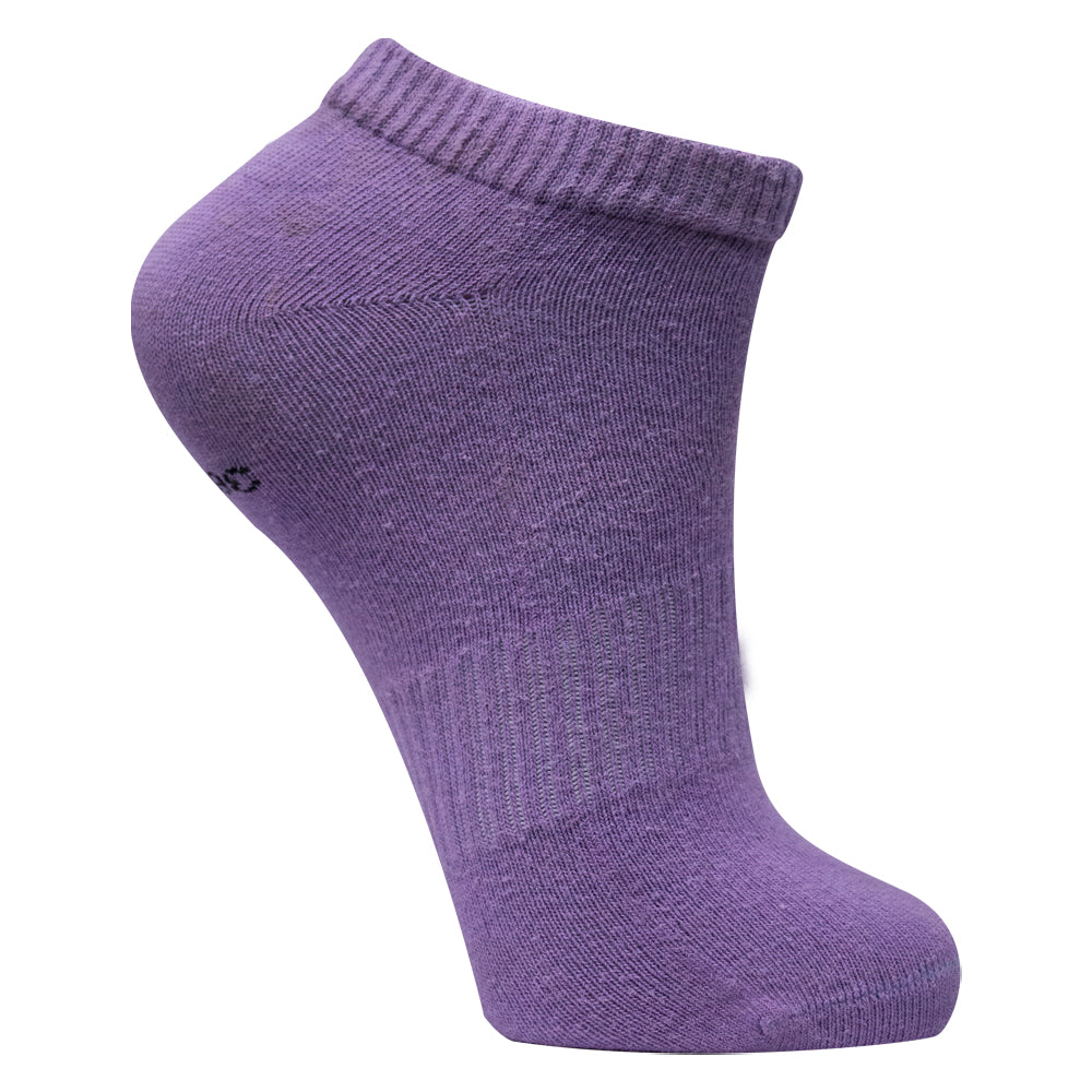 Plain Purple Ankle Socks - Socks For Girl's & Women