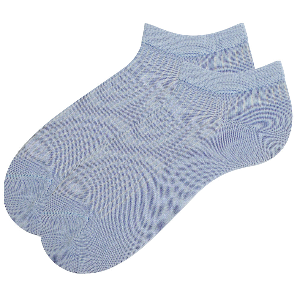 Pastel Ribbed Women Ankle Socks