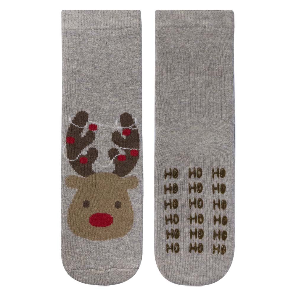 Trendy Reindear Toddler Socks