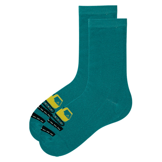 Boys Excavator Crew Socks