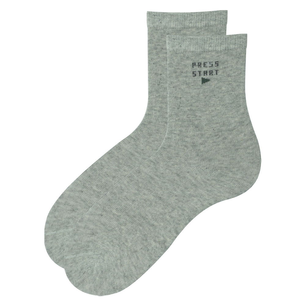 Boys Press Start Crew Socks